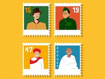 Freedom Fighters branding colour colour palette design flat art freedom freedom fighters illustration illustrator independence vector