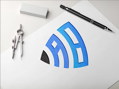 Letter AB Logo Concept 3d animation branding design graphic design illustration logo logodesign modern modern logo design motion graphics simple ui vector