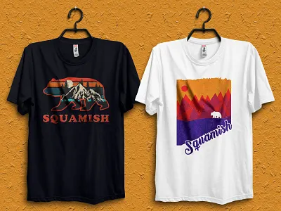 RETRO T-SHIRT | MOUNTAIN T-SHIRT DESIGN branding custom t shirts design customtshirt hoodies mountain bear mountain t shirt print design printing t shirt product product design retro retro t shirt shirt t shirt tee teeshirt tshirt tshirtdesign tshirtlovers vintage t shirt