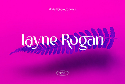 Layne Rogan Display Font advertising branding classy display display font elegant fashion font fonts lettering logo magazine minimalist modern sans serif serif stylish typeface typography unique