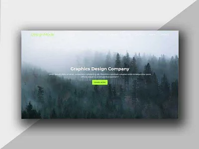 Responsive Website Design From Scratch using Bootstrap bootstrap creative design frontend html css html5 onepage responsive webdesign
