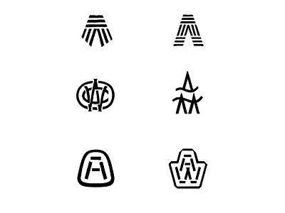 Arnman Woodcraft Concepts craft logo monogram wood