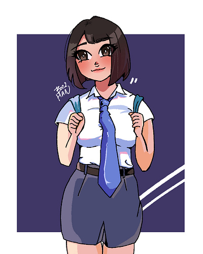 SEISHUN GIRL cartoon cartooning chaaracter character design design digital art illustration