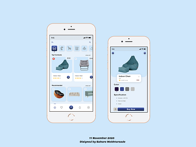 Furniture shop app design graphic design ui uidesign ux