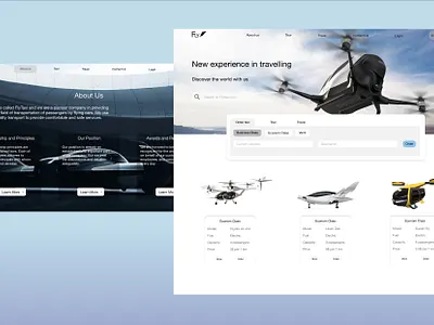 Flytaxi landing page car fly flying future homepage it landing new popular