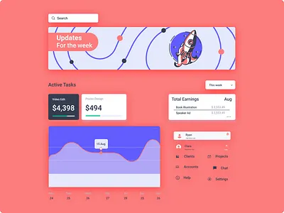 UI Elements 2d branding components design elements hello dribble ui ux