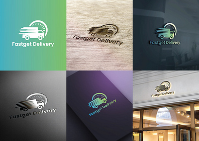 Delivery Logo branding design illustration logo logo design vector