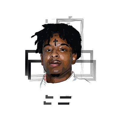 21 savage 21savage adobe illustrator graphic design vector