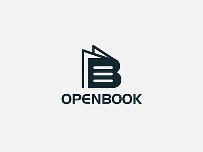 Open Book Logo Design 3d book logo branding business logo design design dribbble dribbble best shot graphic design illustration logo logo design branding minimalist logo modern book logo modern logo motion graphics notebook logo open book logo open book logo design open logo design professional logo