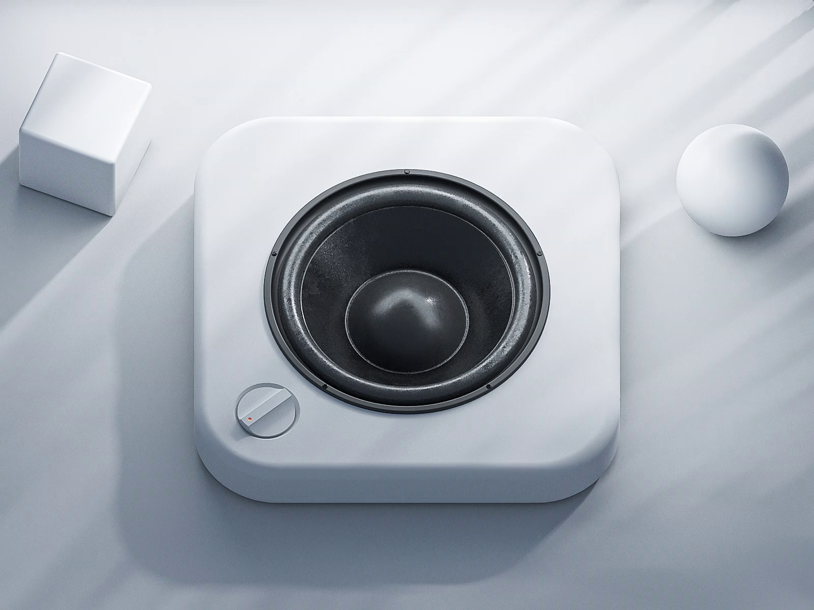 3D Speaker Icon