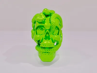 3d skull snake 3d art 3d modeling blender blender cycles blender render blender3d design graphic design illustration render