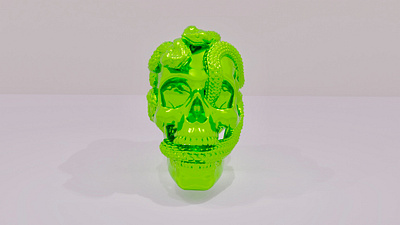 3d skull snake 3d art 3d modeling blender blender cycles blender render blender3d design graphic design illustration render