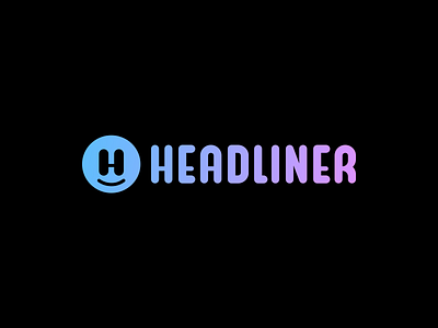 New Headliner Logo: Full Mark app app icon audio brand brand identity branding brandmark design icon identity logo logo design logotype mark minimal podcast product symbol tech typography