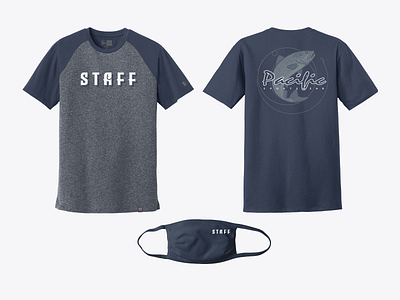 Staff Logo Mock-up apparel design fishing graphic design mockup