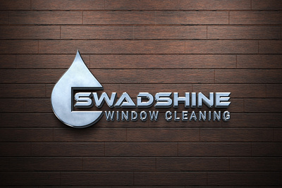 Window Cleaning LOGO branding design graphic design icon illustration logo typography ui ux vector