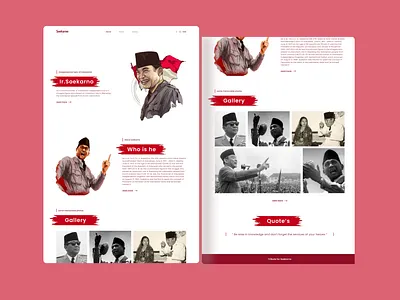 Tribut Web Design design ui ui design web