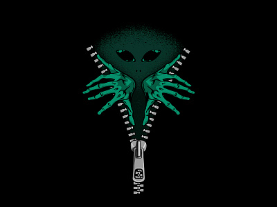 Alien inside alien galaxy illustration inside invader paranormal sci science space ufo ufology vector