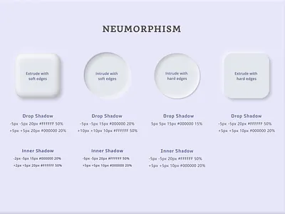 Neumorphism colors custom design design illustration neumorphism shadow theme tips ui uiux ux