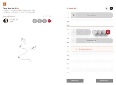 GARBAGE [ Just an idea ] v3 calendar design events illustration light mode minimalist new design ui white