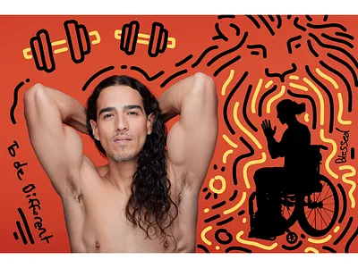 Beauty-Alt: David art direction collaboration diversity illustration individuality photography portraits vector