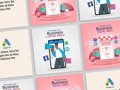 Digital Marketing Agency | Social Media Post ads banner advertising branding creative agency digital marketing agency facebook post graphic design instagram post social media banner social media post template design web banner