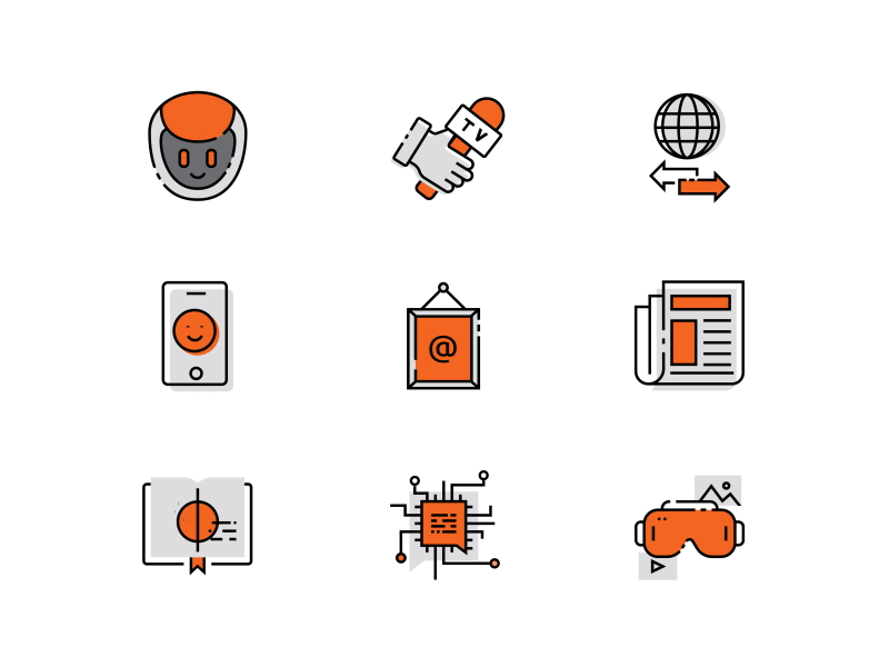 Example of UJ Animated icons