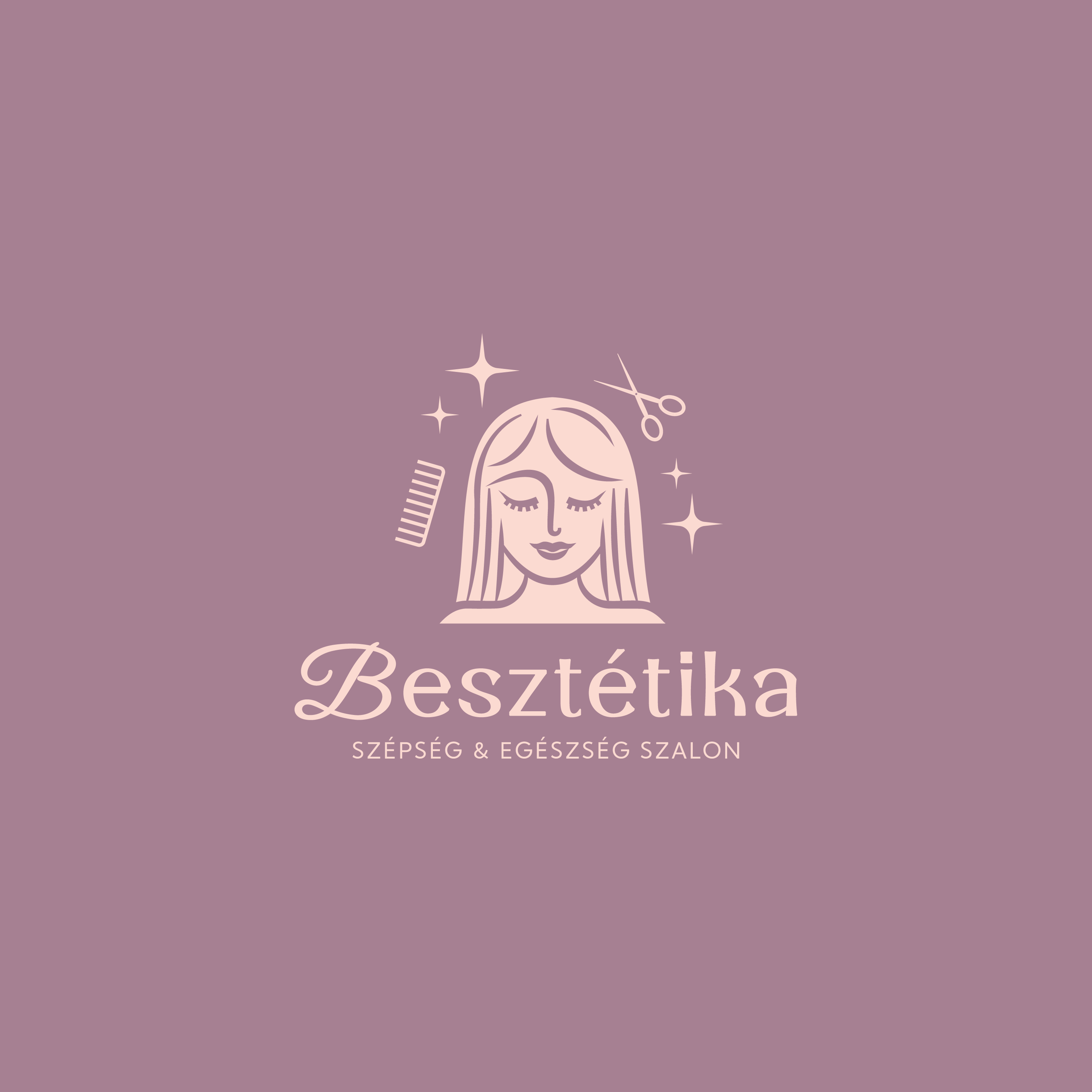 Example of beauty salon logo