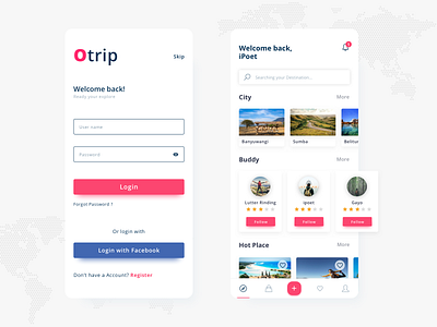 Travel App android app application apps buddy design destination ios mobile mobileapp product design travelapp traveling trip ui uiux ux