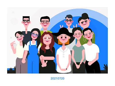 H2聚会 animation branding design flat illustration logo ui vector 平面 插图