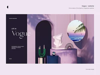 Illustration for the site 3d c4d design figma illustration ui web