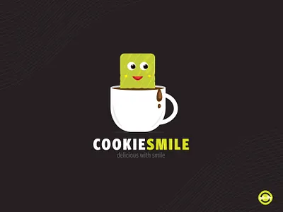 COOKIESMILE ashicks ashicslogo bestlogo brand branding coffeeshop cookies designlogo dribbble logo logo design logodesign logodesigner logofolio logoinspiration logomark mascotlogo smile tea teacup