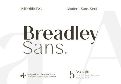 Breadley Sans. branding design font freefont logo sans serif serif type typography web