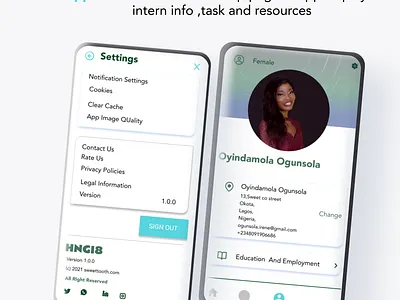 Hng Internship design internship productdesign ui uidesign uiux