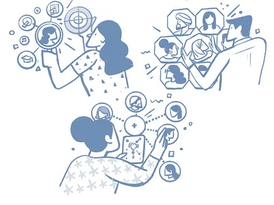 Illustration for ui branding design graphic design illustration satishgangaiah ui vector visual design