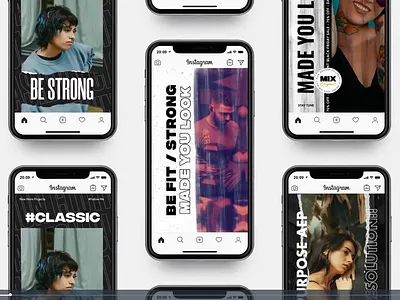 Freebie - Animated Instagram Stories blog blogger branding design free free download freebie instagram instagram banner instagram post instagram story template moder post posts social media social media pack social media template stories story template