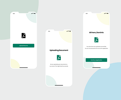 PDF UPLOAD UI DESIGN app design ui ux