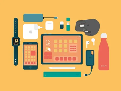 Desktop Tool Icon — Illustration app brand branding colors design desktop graphic design graphic designer icon illustration illustrator logo minimal tech tool ui ux vector visual identity web