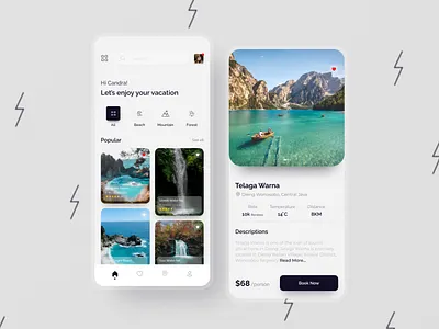 Travel Booking Apps app app design application booking minima mobile mobile design mobile ui modern tour tourism travel agency travel app travelling trip ui ui design uiux ux design vacation