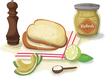 The Food Sister small illustrations branding children design food graphics iconography icons illustration illustrations infographics logo logo design minimal typography ui vector