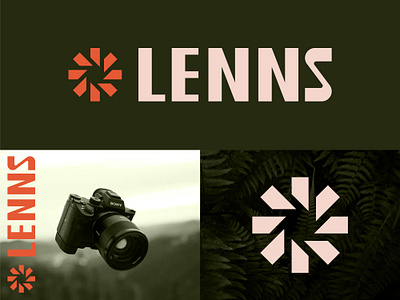 #DLC Day 26 (Photography Company w/ custom font) adobe illustrator branding daily logo challenge day 26 design lenns lens logo logo design photography photography logo vector