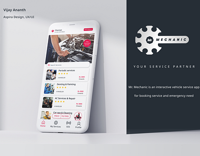 MR.Mechanic case study ui