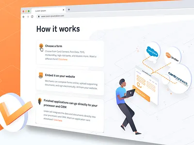 Automate your PDF application process app branding design illustration typography ui ux vector