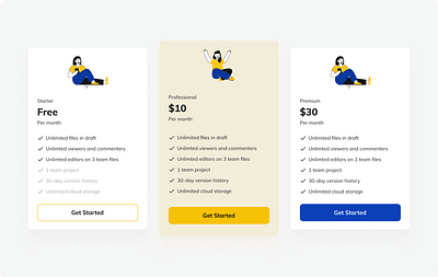 Pricing Plans design pricing plan subscription subscription plan ui ui design website pricing