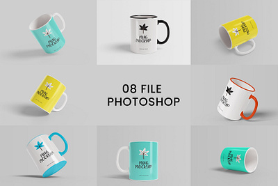 Realistic Mug Mockup Psd 3d deal design free graphic design illustration logo mockup