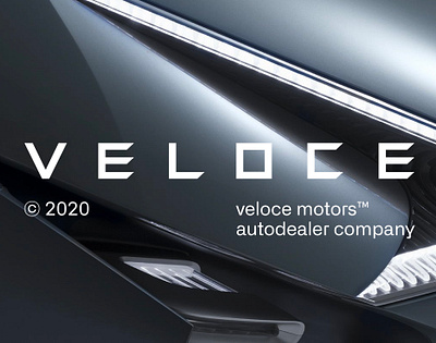 veloce motors™ brand identity animation automotive behance brand identity branding business card car dealership design graphic design graphic designer identity logo logo design logotype poster technology typography vehicle design