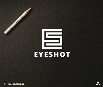 EYESHOT branding design graphic design logo logo design minimal vector