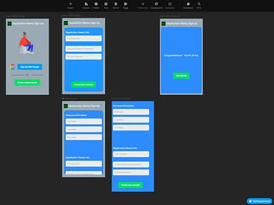 Daily UI 001 - Sign Up Form app dailyui dailyuichallenge design framer illustration sign up form ui ux