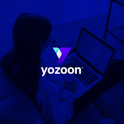 Yozoon ai app applications branding colorful design icon illustration logo modern ui y ylogo