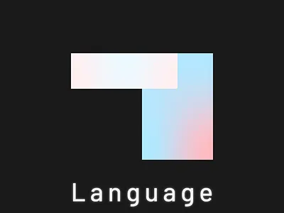 Language colors design graphic graphics illustration simple simplistic vector