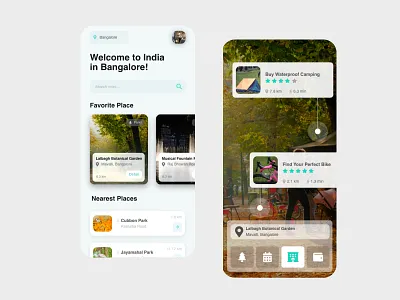 Travel App Concept adobe xd app concept design mobile tourism app travel trip trip vacation tourism app ui ux